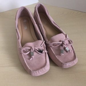 Michael Kors pink suede shoes size 6